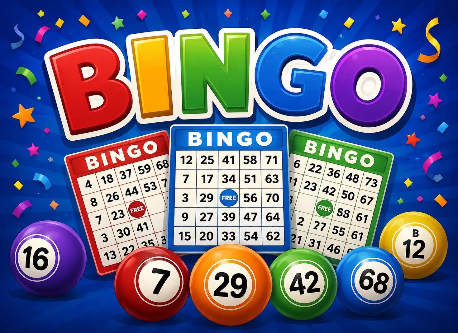 Wednesday Bingo event poster